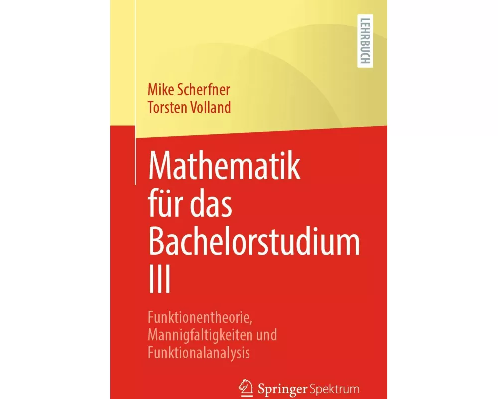Mathematik für das Bachelorstudium III