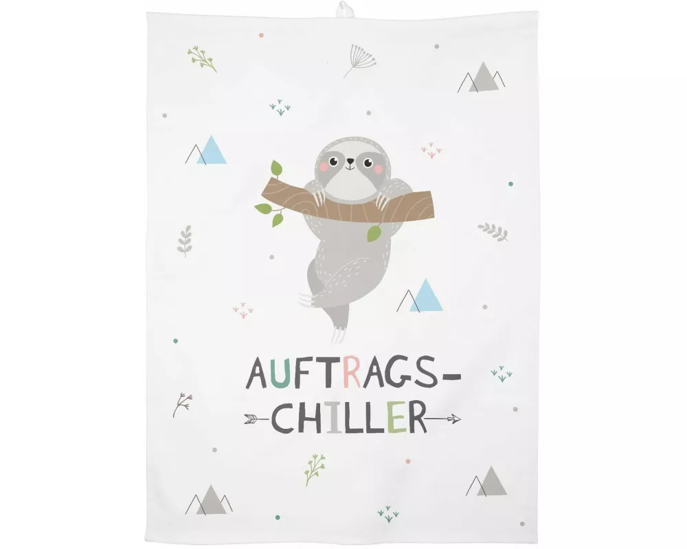 GRUSS & CO 47094 Geschirrtuch Faultier Chiller