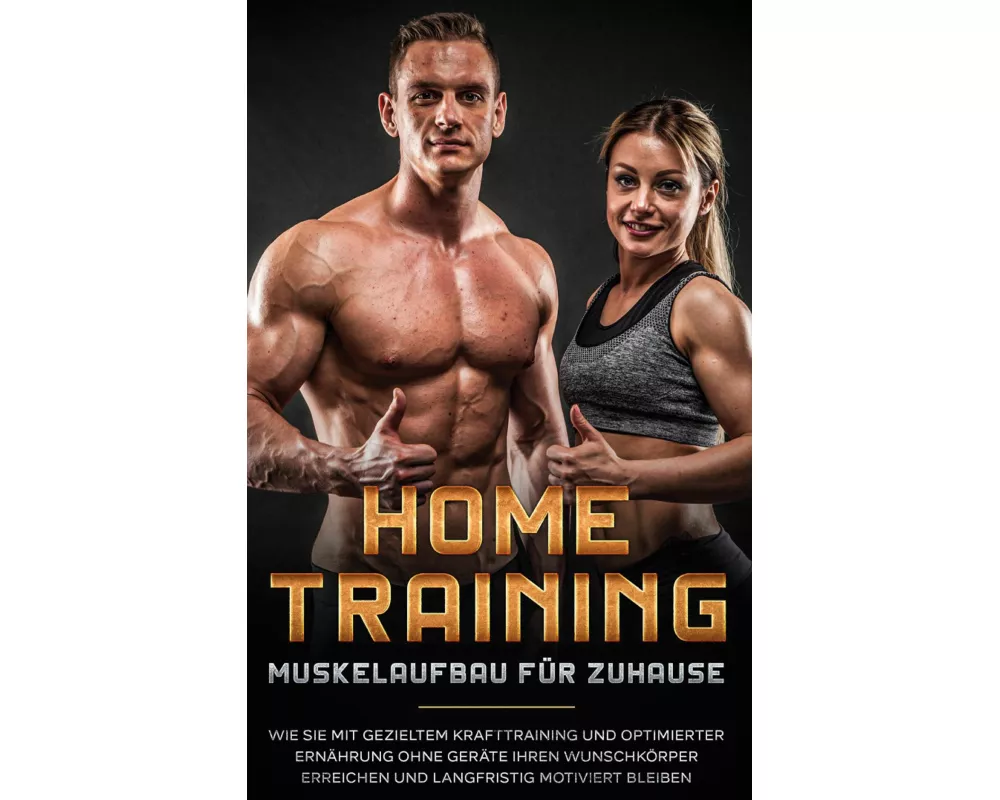 Home Training - Muskelaufbau für Zuhause: Wie Sie mit gezieltem Krafttraining und optimierter Ernährung ohne Geräte Ihren Wunschkörper erreichen und l
