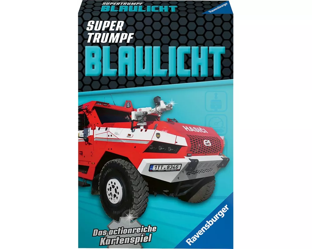 Supertrumpf Blaulicht - Kartenspiel ab 7 Jahre
