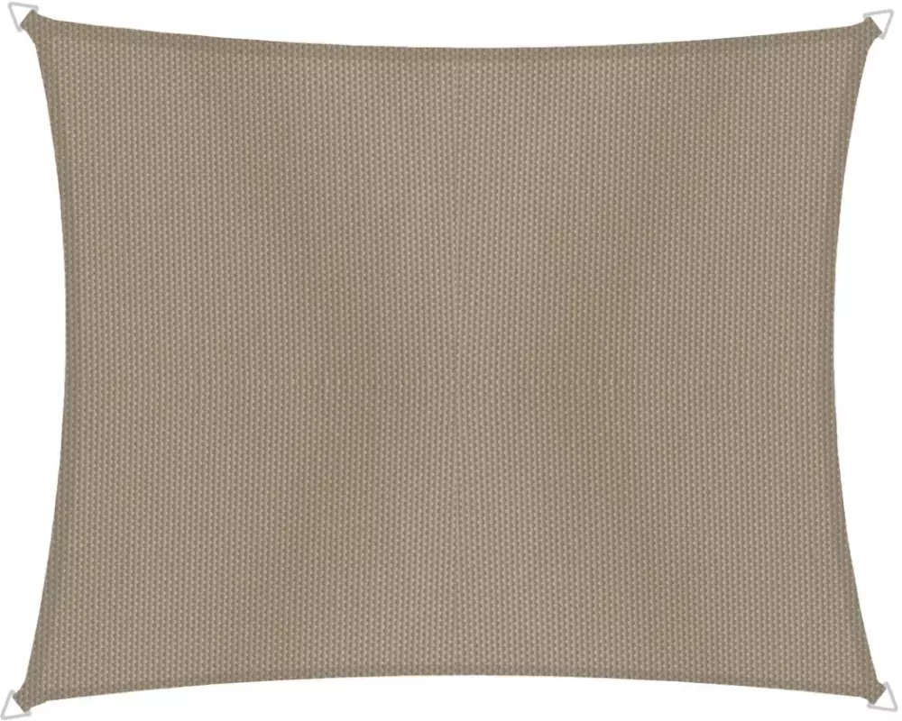 Windhager Sonnensegel Cannes, 4 x 5 m, Eckig, Taupe