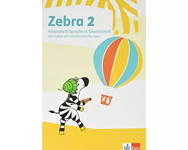 Zebra 2. Paket: Arbeitsheft Sprache in Grundschrift, Arbeitsheft Lesen/Schreiben mit digitalen Medien Klasse 2