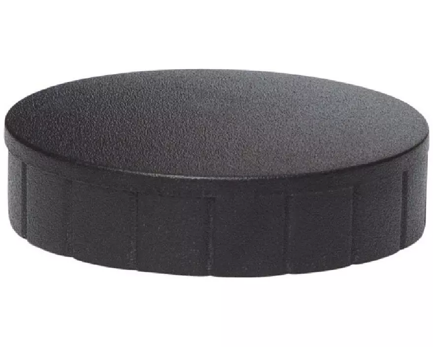 Maul Haftmagnet Solid Ø 32 mm, 800 g, Schwarz, 10 Stück