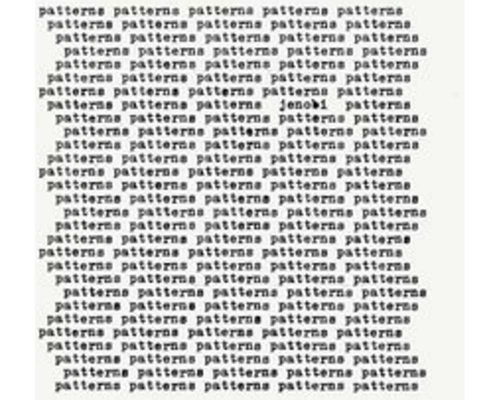 Patterns