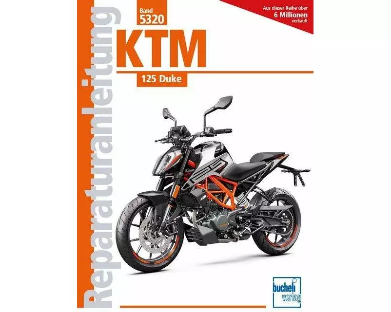 KTM 125 Duke ab Modelljahr 2011 und RC 125 ab Modelljahr 2014