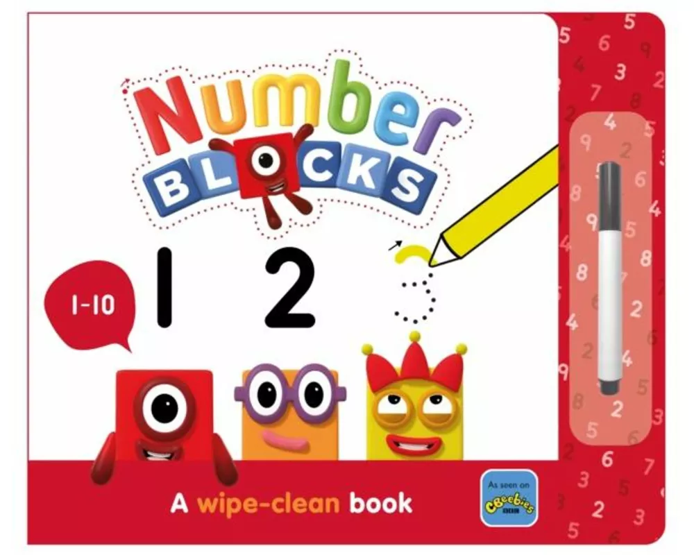 Numberblocks 1-10: A Wipe-Clean Book