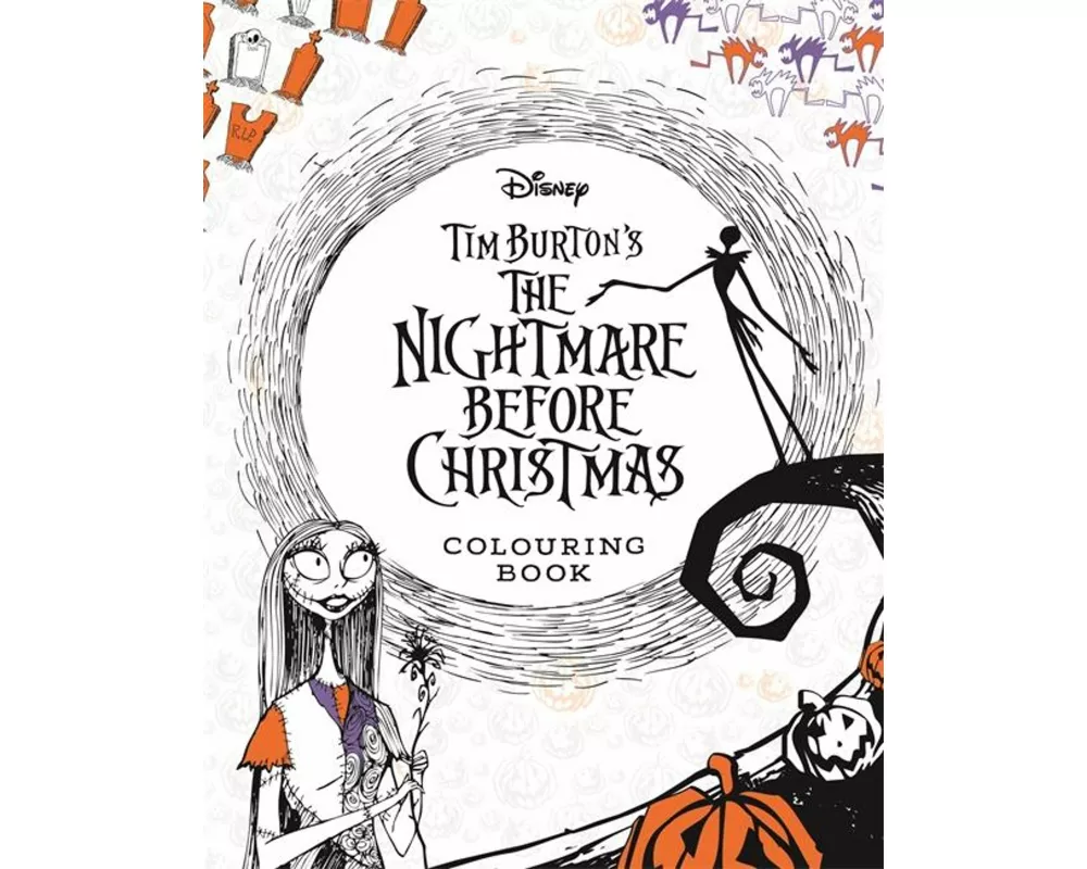 Disney Tim Burton's The Nightmare Before Christmas Colouring Book