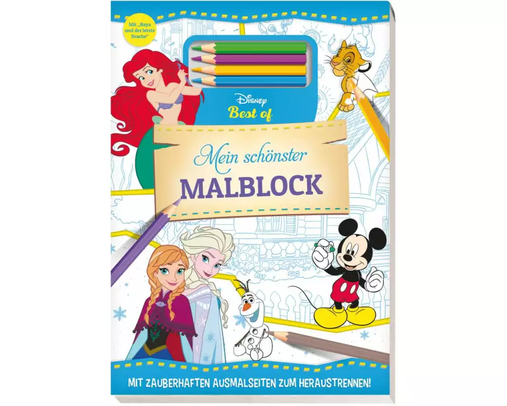 Disney Best of: Mein schönster Malblock