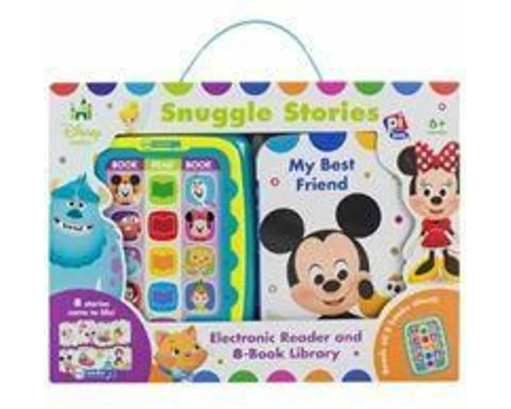 Disney Baby: Snuggle Stories Me Reader Jr Electronic Reader and 8-Book Library Sound Book Set