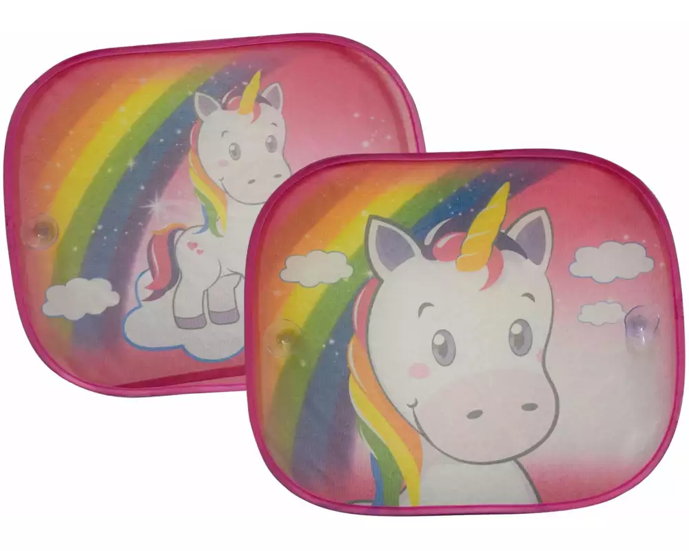 HiTS4KiDS Sonnenblende Einhorn 2er Set
