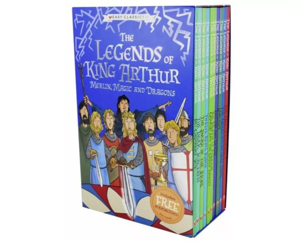The Legends of King Arthur: Merlin, Magic, and Dragons