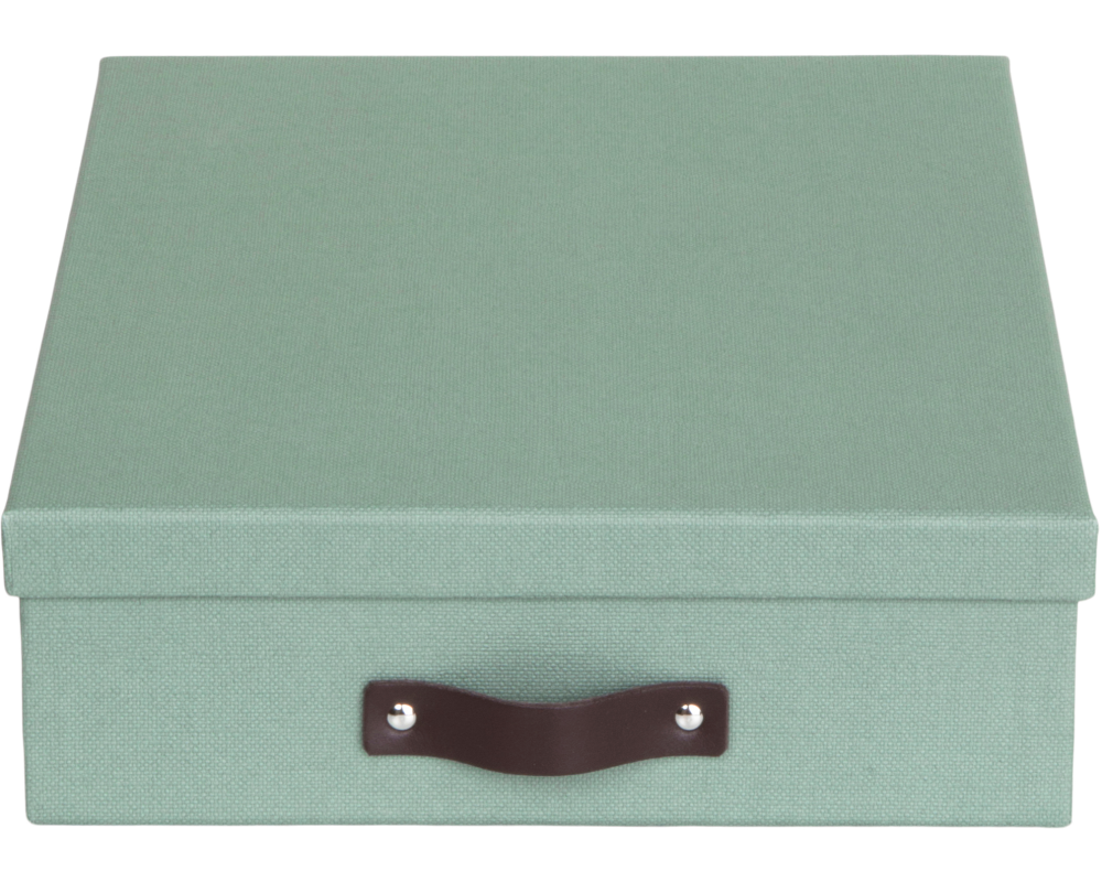 BIGSO BOX OF SWEDEN Aufbewahrungsbox Oskar 9451C1649L01 mintgrün A4
