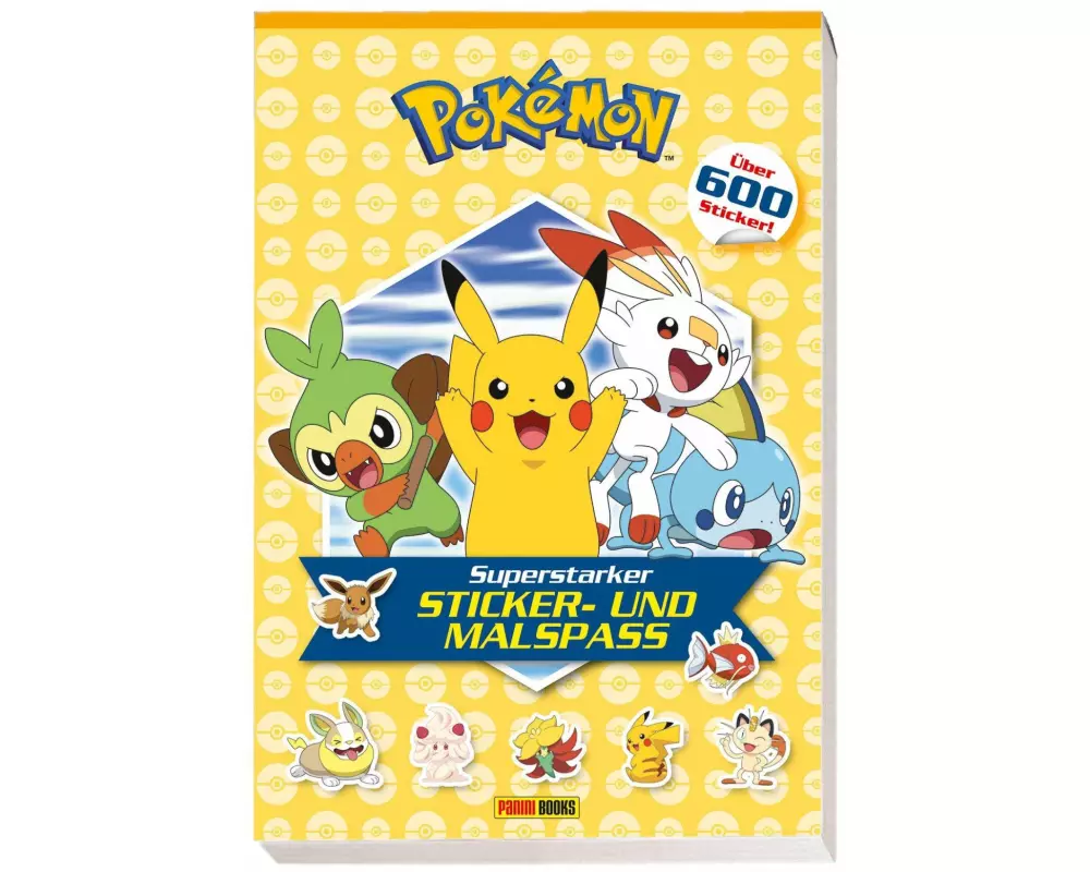 Pokémon: Superstarker Sticker- und Malspaß