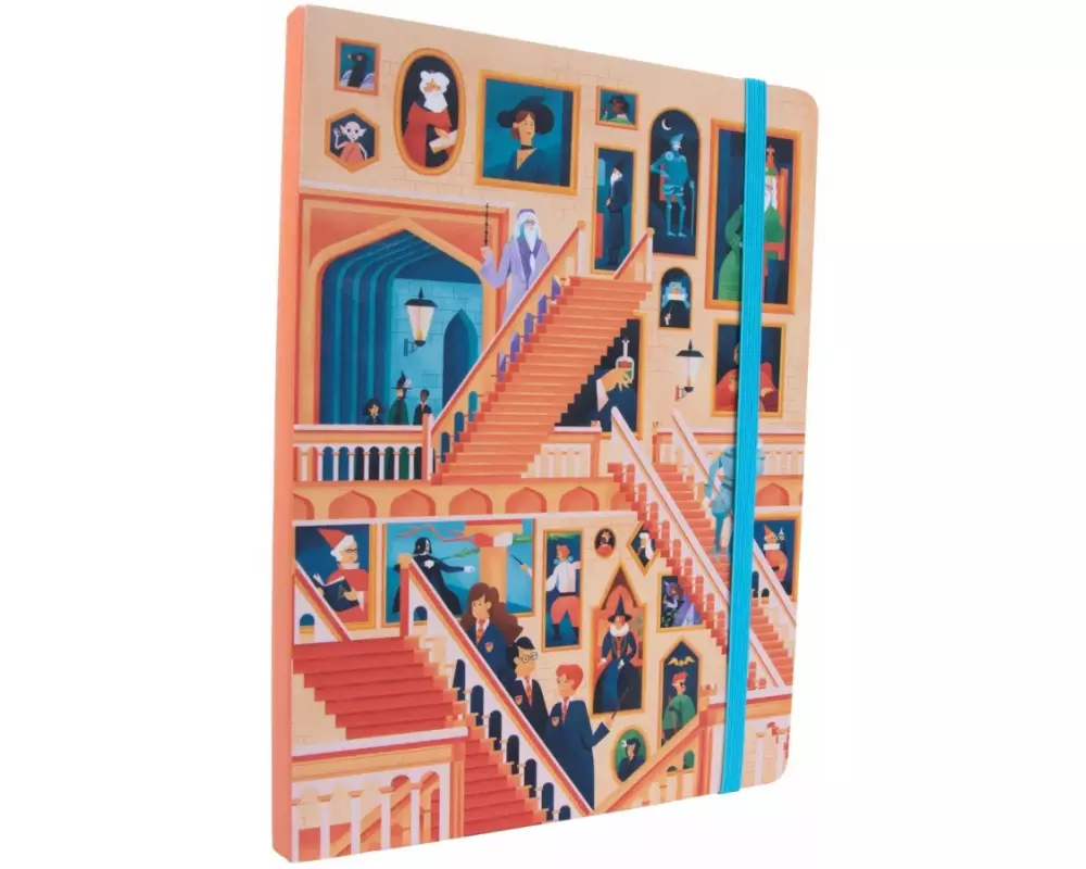 Harry Potter: Exploring Hogwarts The Grand Staircase Notebook