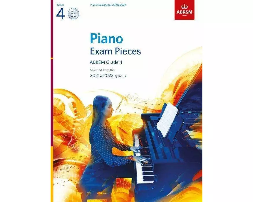 Piano Exam Pieces 2021 & 2022, ABRSM Grade 4, with CD