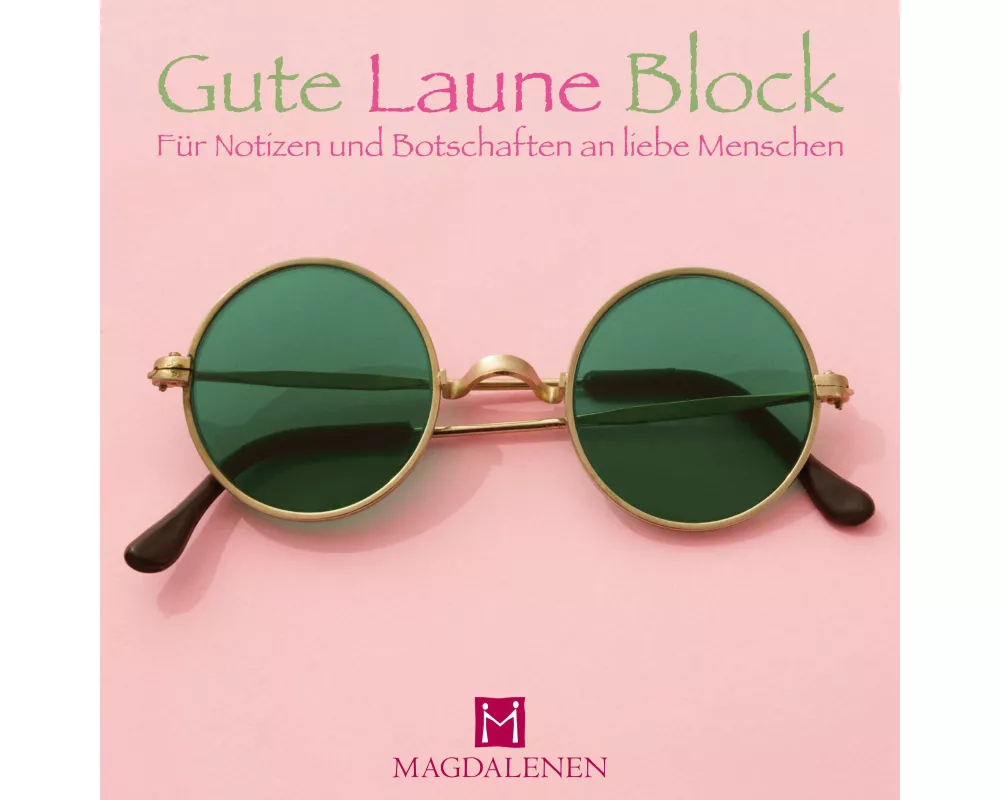 Gute Laune Block Sonnenbrille