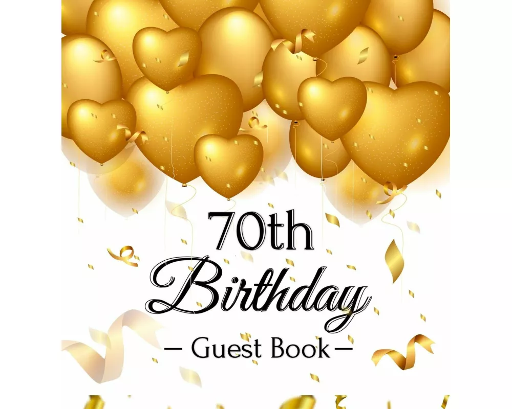 70th Birthday Guest Book