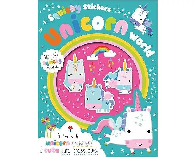 Squishy Stickers Unicorn World