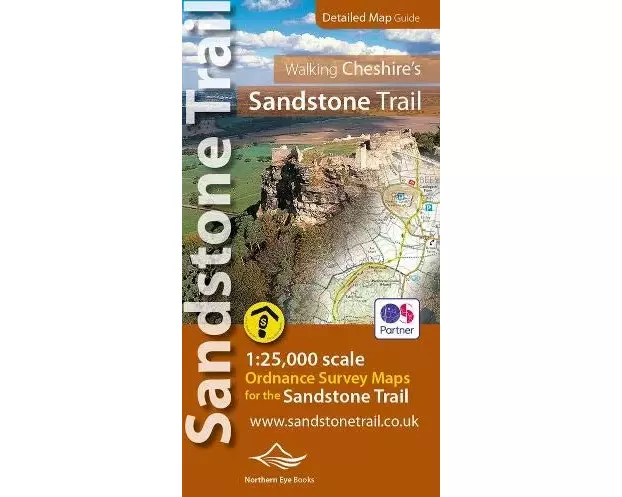 Walking Cheshire's Sandstone Trail - OS Map Book