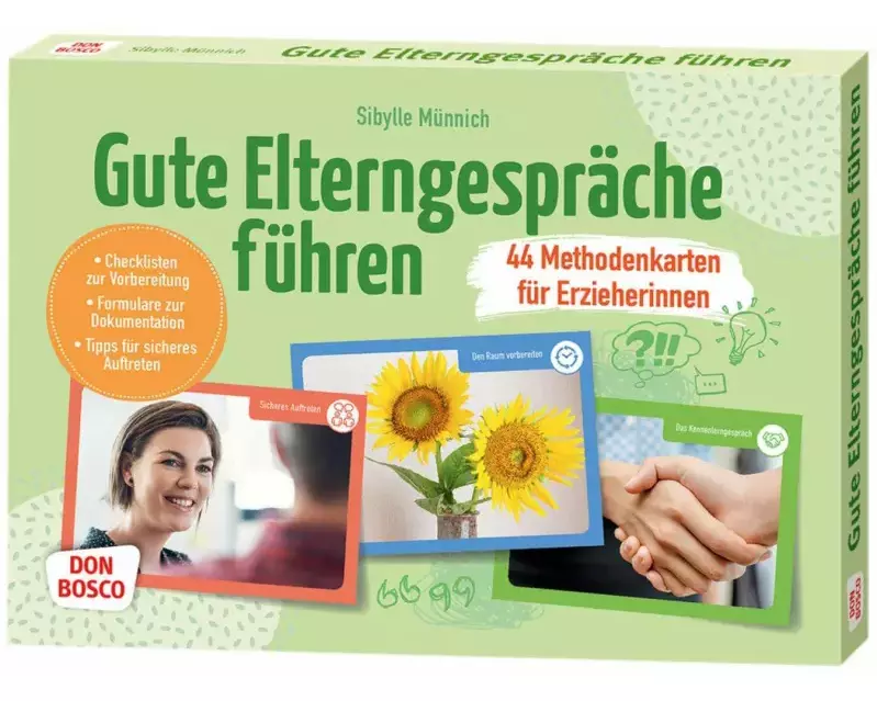 Gute Elterngespräche führen - 44 Methodenkarten für Erzieherinnen