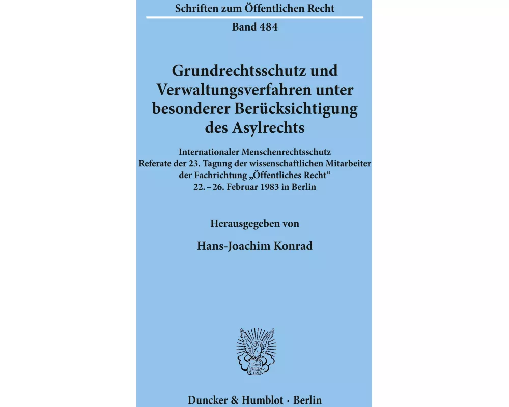 Grundrechtsschutz und Verwaltungsverfahren