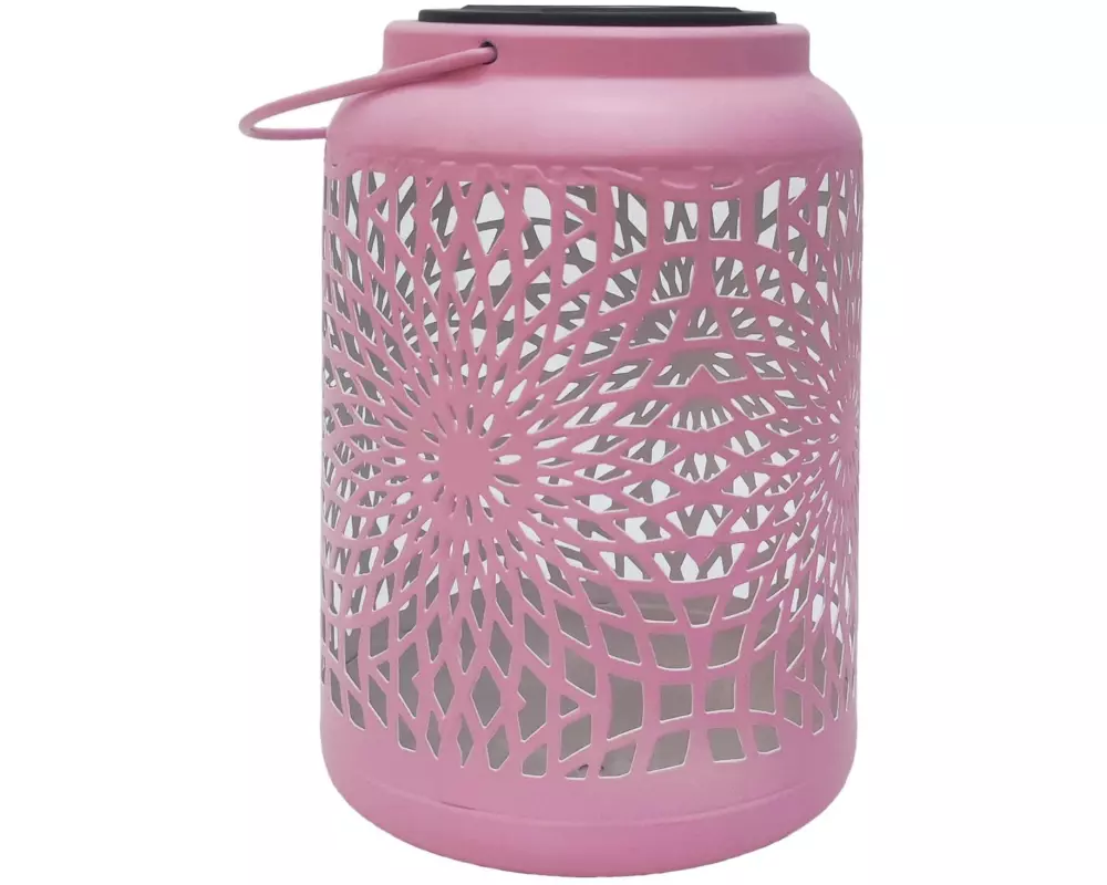 Dameco Laterne Muster Rosa