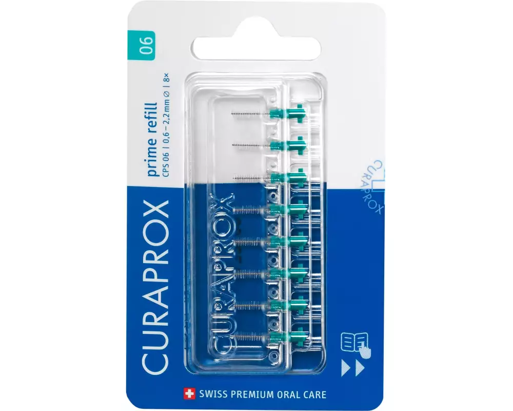 CURAPROX Interdentalbürsten Interdental CPS prime türkis 8 Stück