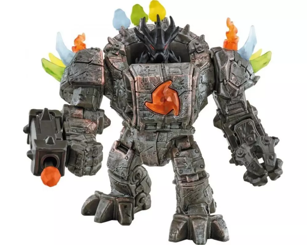 Schleich Spielzeugfigur Eldrador Master-Roboter mit Mini Creature