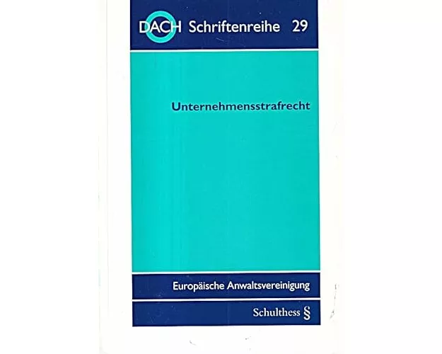 Unternehmensstrafrecht