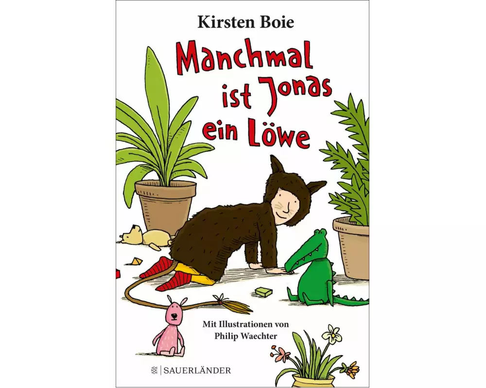 Manchmal ist Jonas ein Löwe