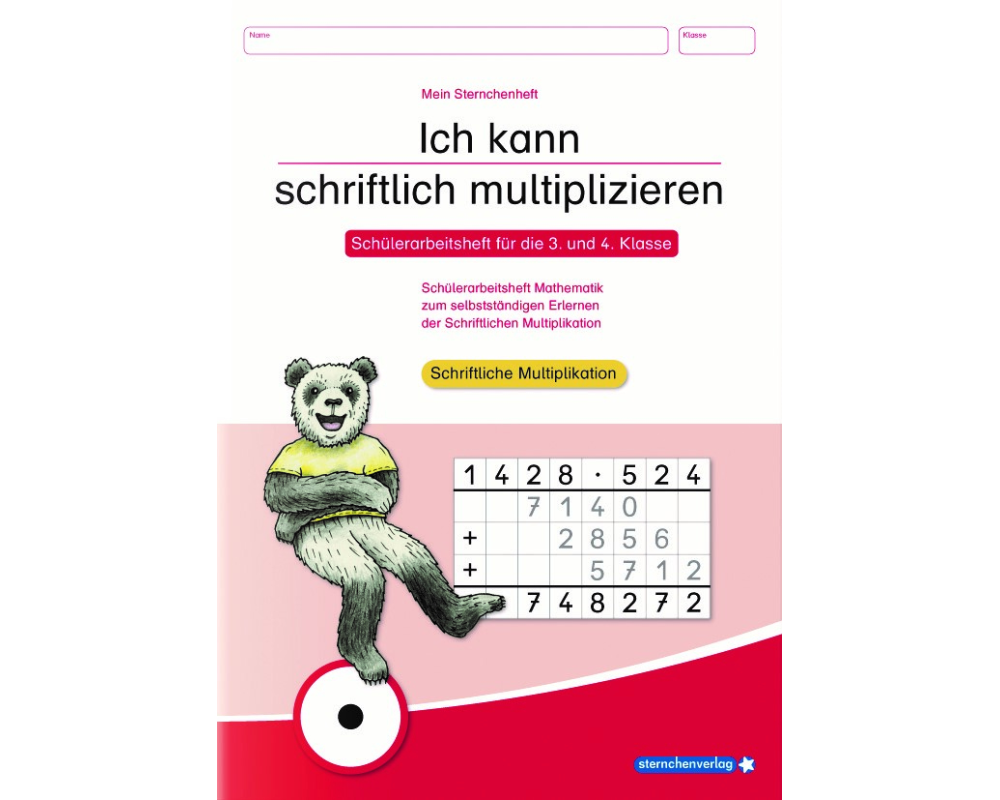 Ich kann schriftlich multiplizieren