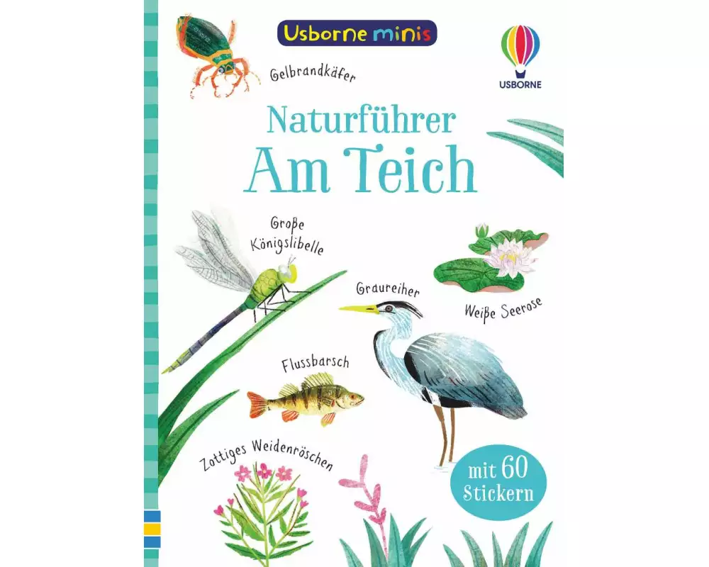Usborne Minis Naturführer: Am Teich