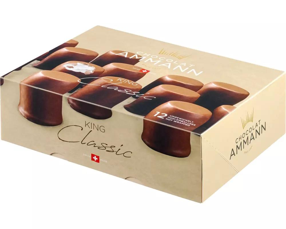 Chocolat Ammann Schokolade King Milch 12 x 30 g