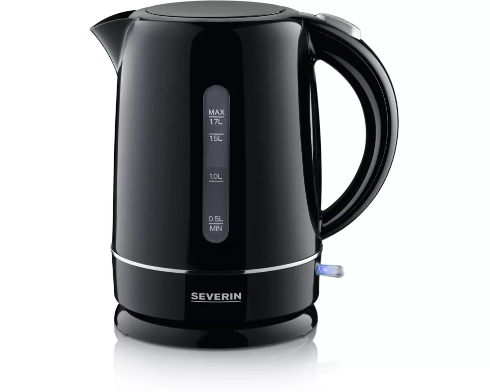 Severin Wasserkocher WK 4322 1.7 l, Schwarz