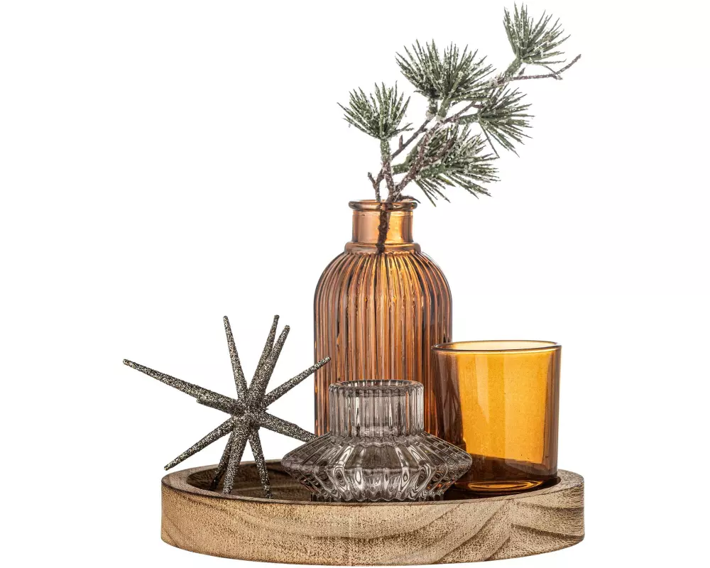 Bloomingville Weihnachtsdeko Sanga 6-teilig, Braun