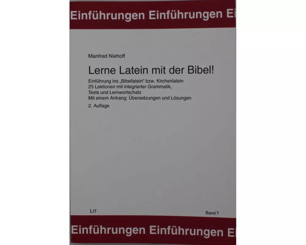 Lerne Latein mit der Bibel!