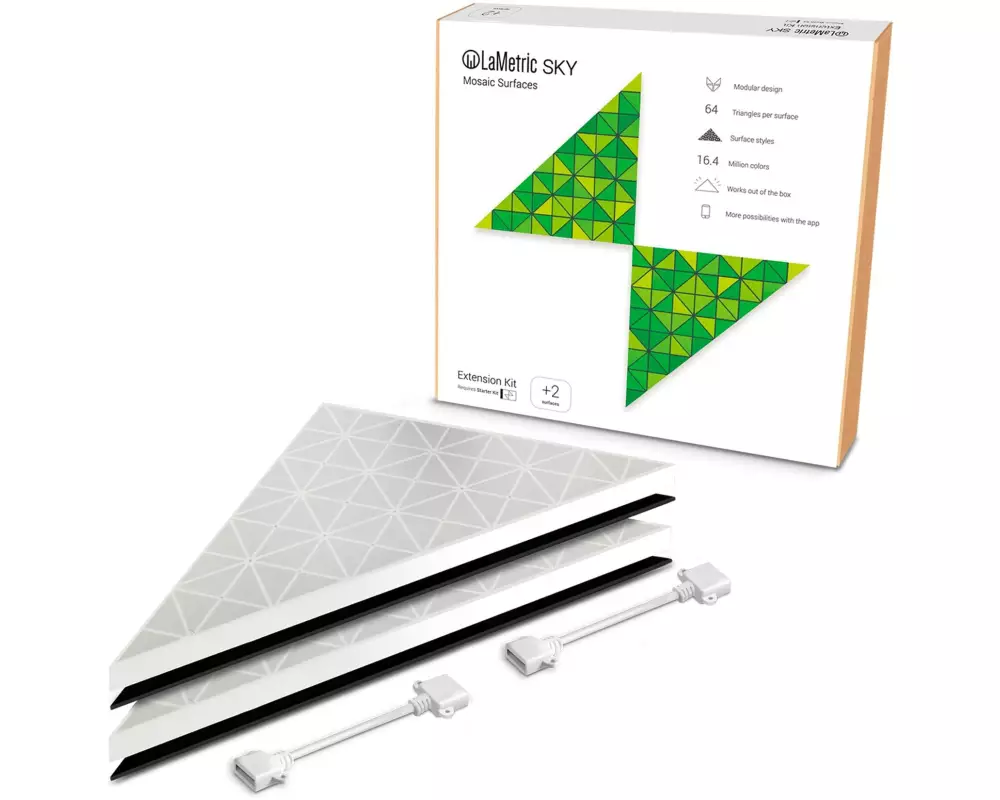 LaMetric Sky Lightpanel Erweiterung Kit, 2 Stück