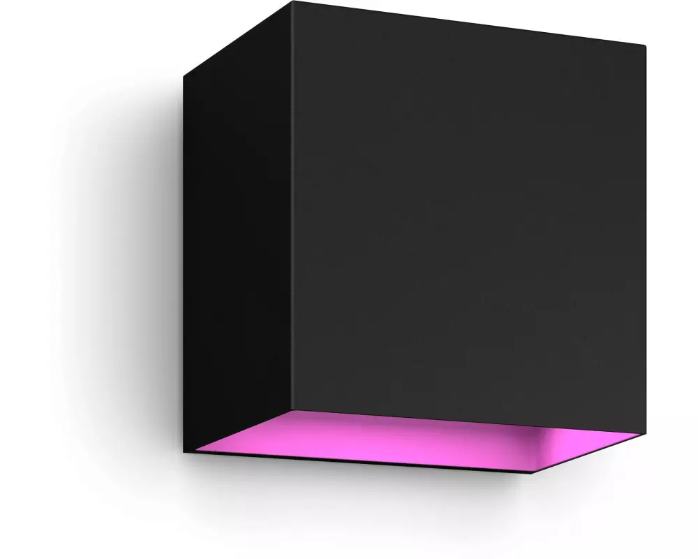 Philips Hue White & Color Ambiance Outdoor Resonate Wandl. Schwarz