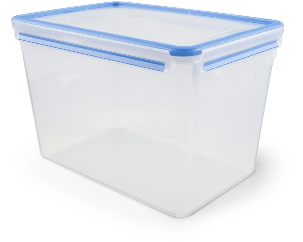 Emsa Vorratsbehälter Clip& Close 10.8 l, Blau/Transparent