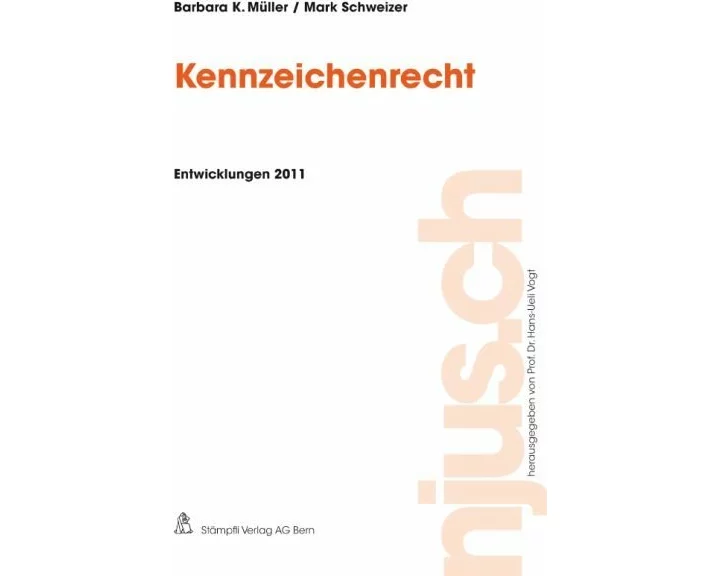 Kennzeichenrecht, Entwicklungen 2011