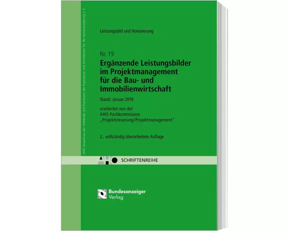 Ergänzende Leistungsbilder im Projektmanagement für die Bau- und Immobilienwirtschaft