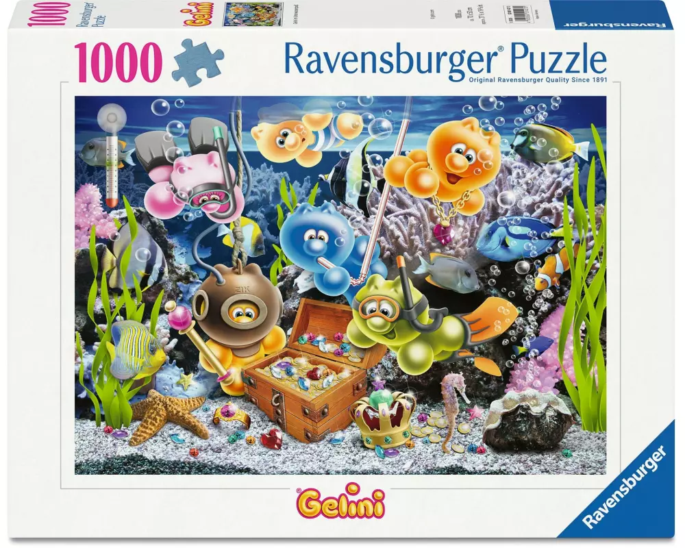 Ravensburger Puzzle Gelini im Unterwasserspass