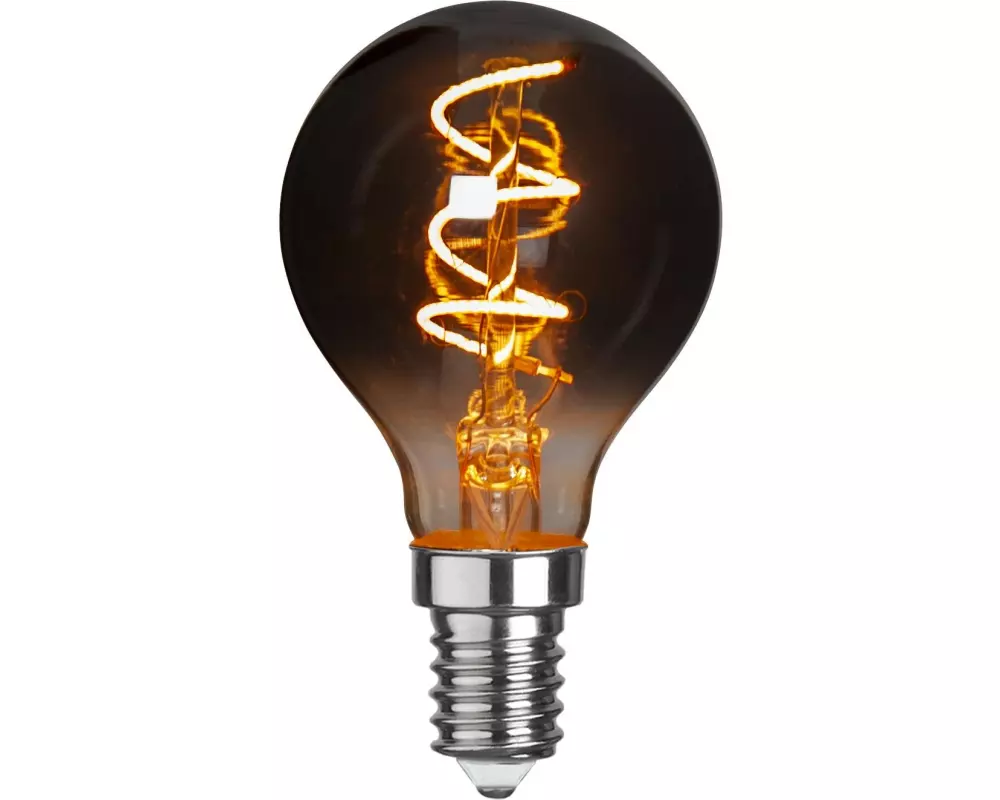 Star Trading Lampe LED Grace Smoke, 3 W, E14, Warmweiss (WW)
