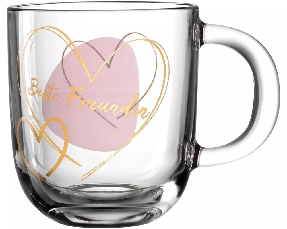 Leonardo Kaffeetasse Emozione – Beste Freundin 400 ml, 1 Stück