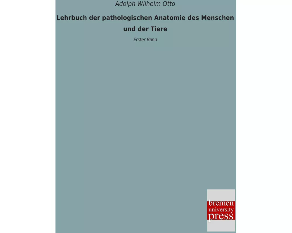 Lehrbuch der pathologischen Anatomie des Menschen und der Tiere