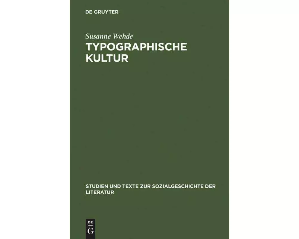 Typographische Kultur