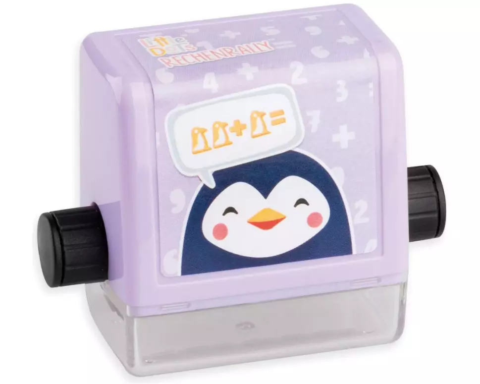 Trodat Stempelroller Pinguin, Mehrfarbig