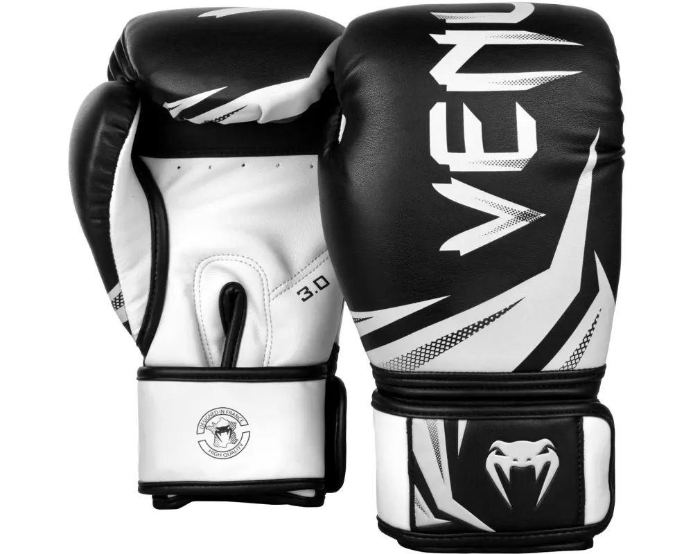 Venum Challenger 3.0 Boxing Gloves Schwarz/Weiss, 10 oz