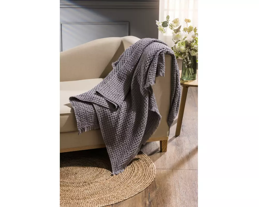 Nobilium Decke Manuela 170 x 130 cm, Grau