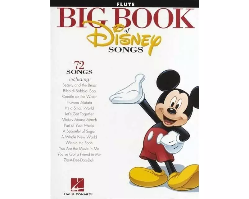 The Big Book of Disney Songs: Flute